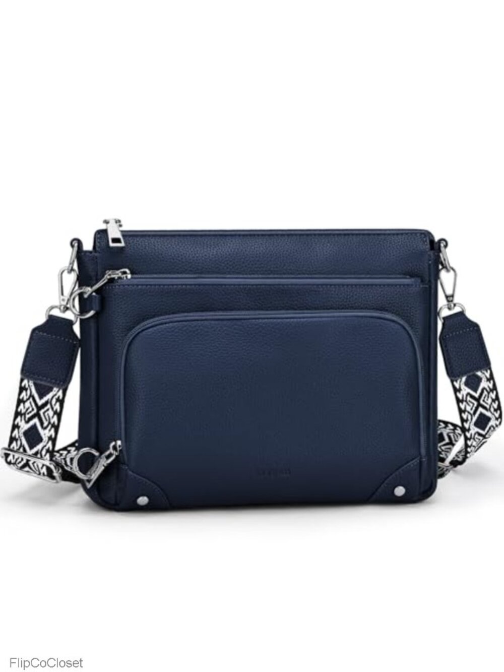 Anti-Theft Crossbody Purse Faux Leather Wallet RFID Travel Bag